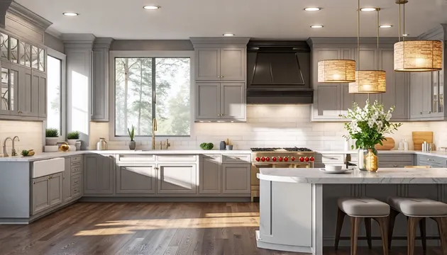 Transform your kitchen with our custom cabinet designs tailored to your style and needs.