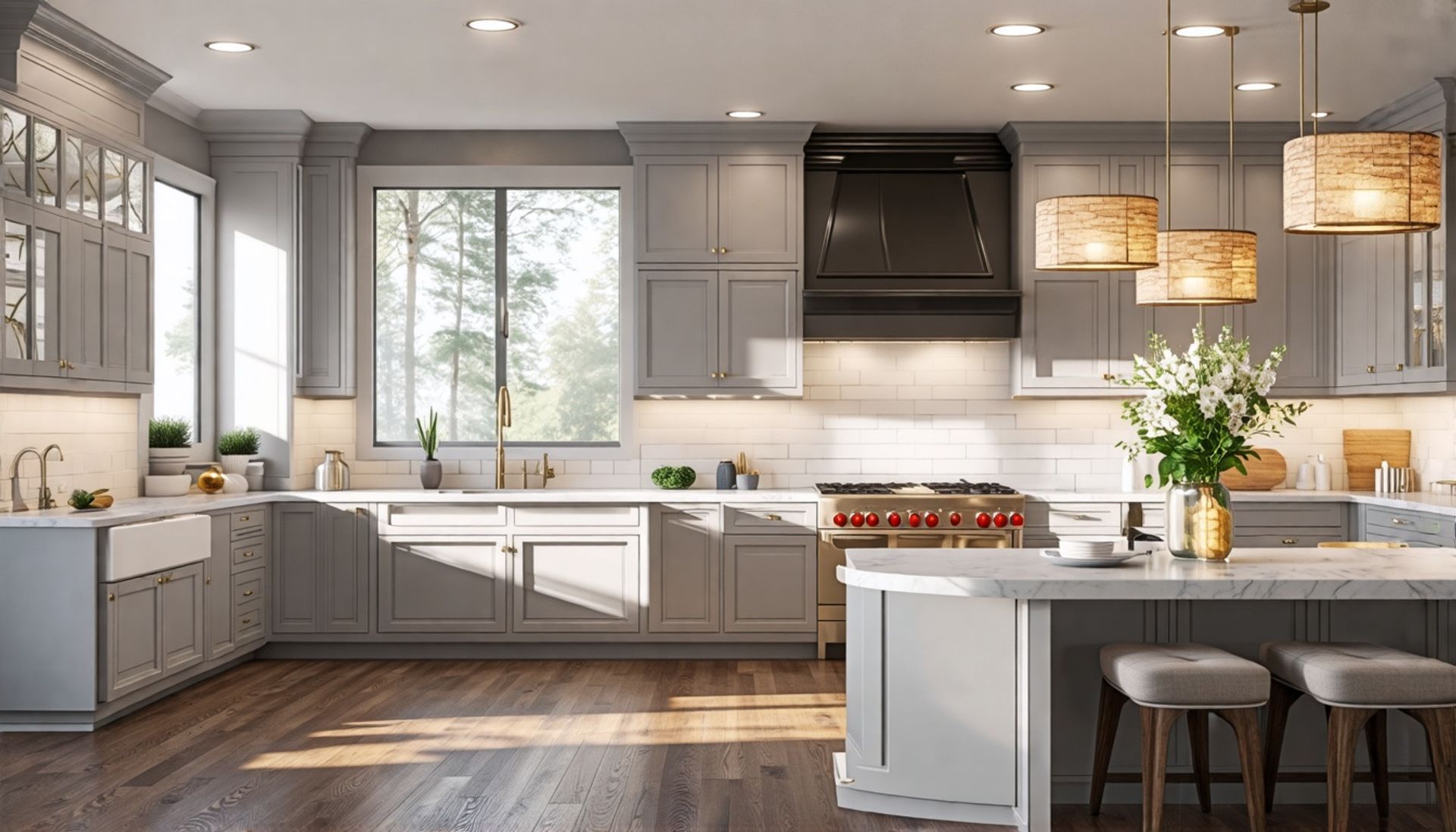 Transform your kitchen with our custom cabinet designs that blend functionality and style.