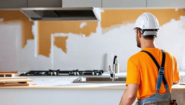 Enhance your kitchen with expert drywall installation and repair services tailored to your needs.