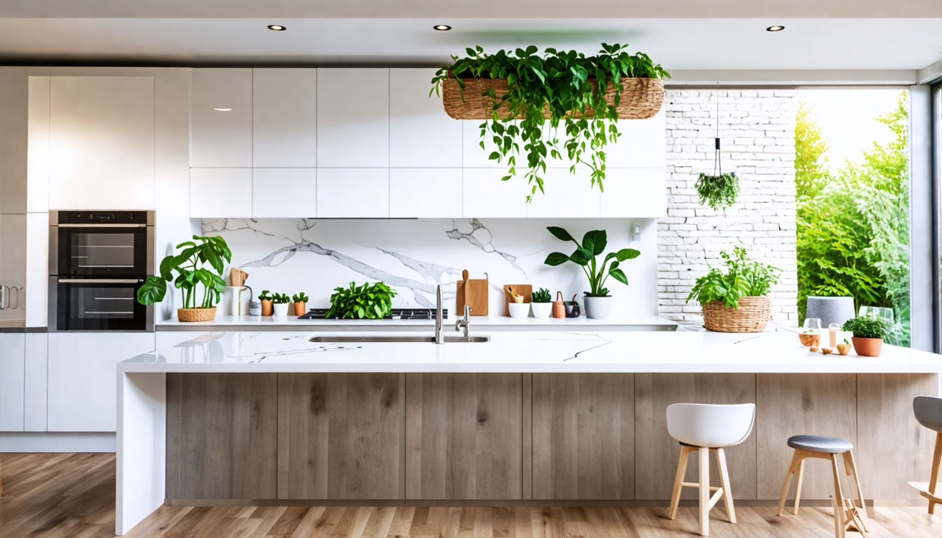 Transform your kitchen into an eco-friendly haven that reflects your style and values.