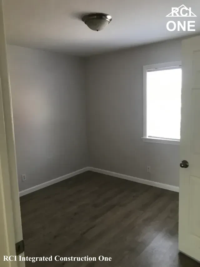 Empty Room with Wooden Flooring