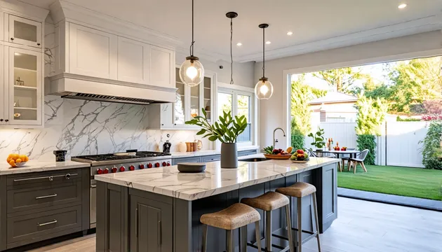 Elevate your cooking space with a stunning kitchen island designed just for you!