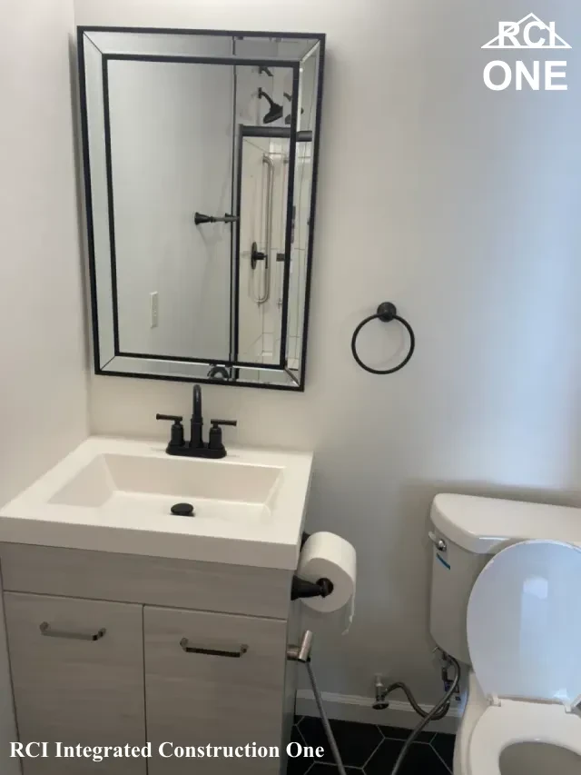 Modern Bathroom Vanity Setup