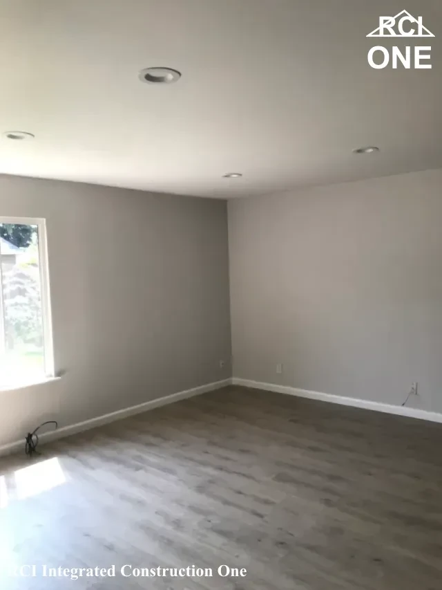 Newly Renovated Empty Room Interior