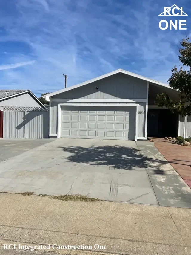 Single-story House with Garage