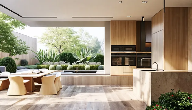 Elevate your kitchen with eco-friendly materials that reflect your style and commitment to sustainability.